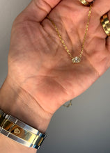 Load image into Gallery viewer, 14k Oval East West Necklace