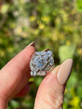 Load image into Gallery viewer, Platinum Princess Diamond Ring