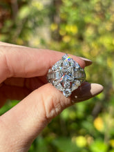 Load image into Gallery viewer, Platinum Princess Diamond Ring