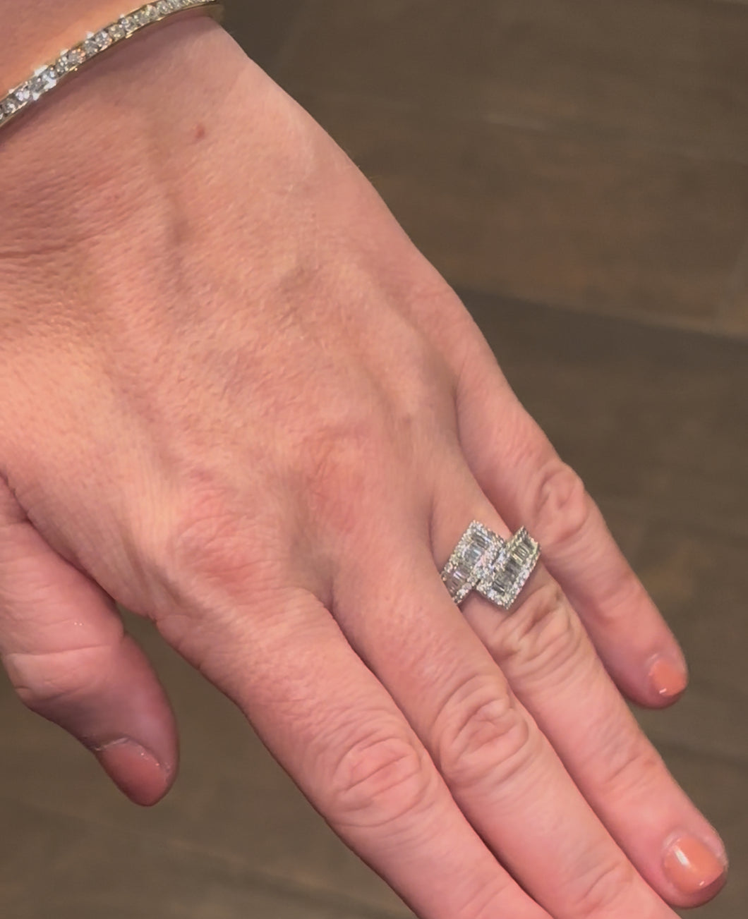14k Diamond Ring
