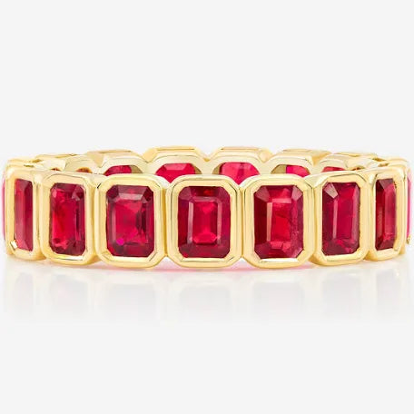 14k Ruby Eternity Ring (payment 2)